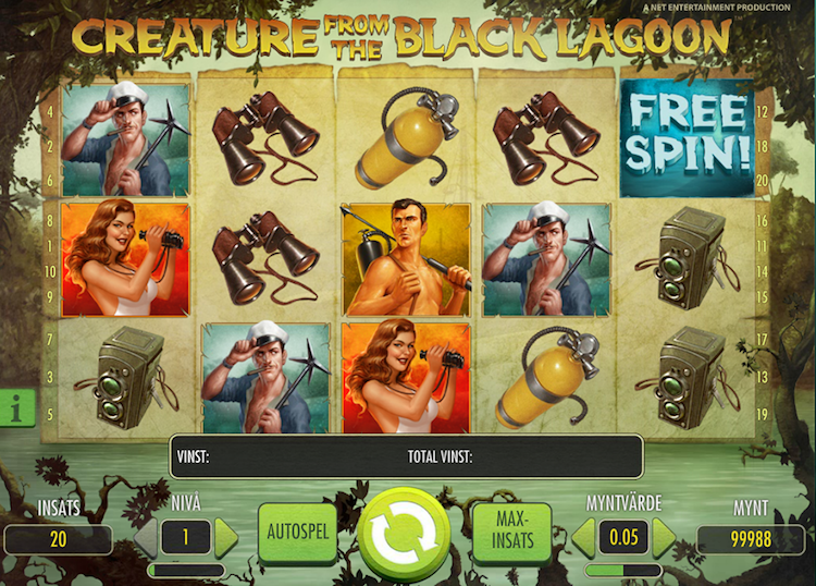 Creature from the black lagoon