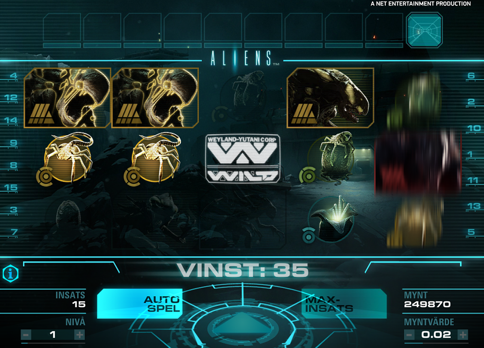 Alien Video Slot
