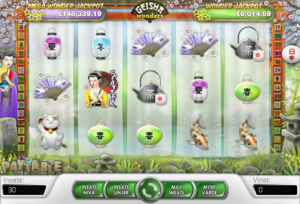 Geisha wonders spelautomat
