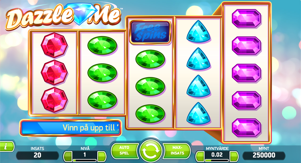 Dazzle me slot