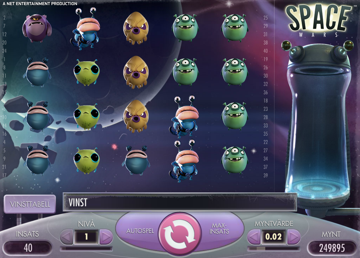 Spela Space Wars