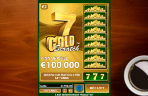 Spela 7 Gold Scratch
