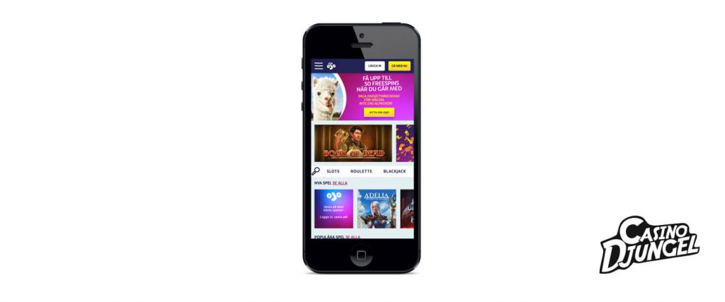 Play Ojo Mobile Casino Screenshot